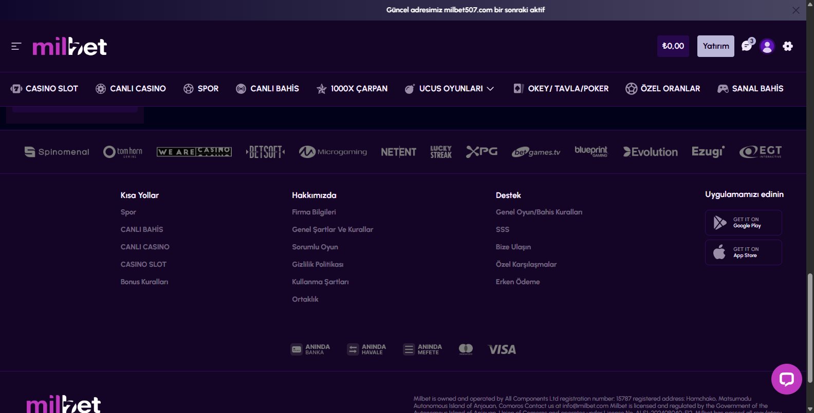 Milbet Canlı Casino Baccarat Oyna